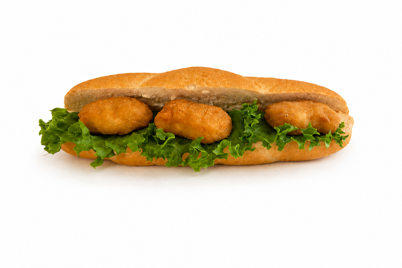 Rožok Kurací s dressingom 150g